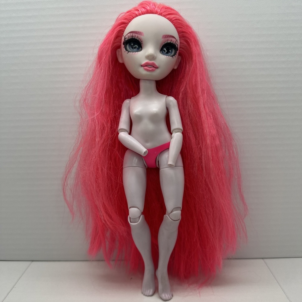 Shadow High Rainbow Vision Mara Pinkett Nude Articulated Fashion Doll Neon Pink